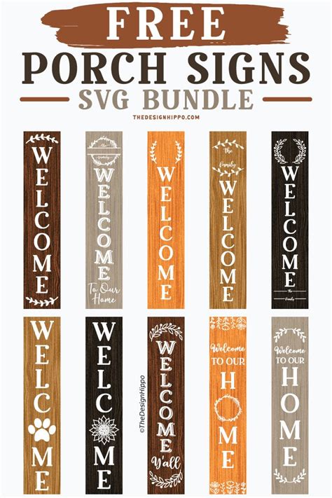 free porch sign svg